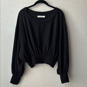 Free People Smocked Sweater